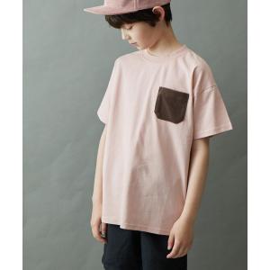 tシャツ Tシャツ オーガニックコットンパイルポケット半袖Tシャツ