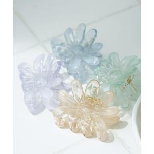 ヘアクリップ カモミールクリアクリップ