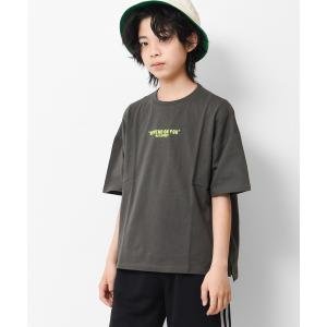 tシャツ ネオン刺繍ビッグTシャツ キッズ 子供...の商品画像