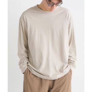 tシャツ ユニセックス 製品洗い 無地長袖Tシャ...の商品画像