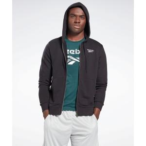 ジャケット ブルゾン リーボック アイデンティティ ジップアップ フーディー / Reebok Identity Zip-Up Hoodie｜zozo