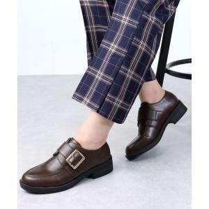 ローファー AAA / マニッシュワンベルトバックルローファー(3575) レディース メンズ