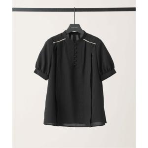 シャツ ブラウス ペザントギャザーブラウス