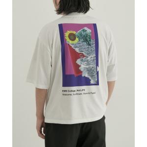 tシャツ Uiscel　「別注」アートグラフィックTシャツB メンズ レディース