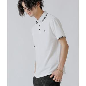 ポロシャツ ロンドンデニム ／ 鹿の子 ワンポイント刺繍