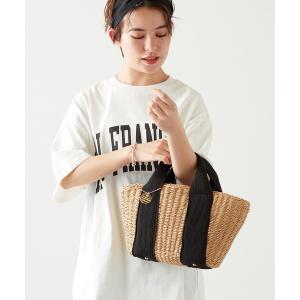 バッグ カゴバッグ WEB限定　バケツ形カゴバッグ