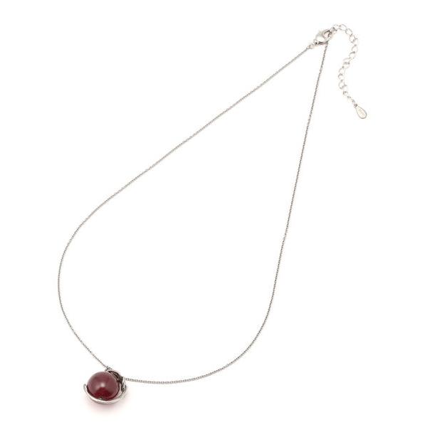 ネックレス gunda/ガンダ/STEALTH ORB/NK/HQ RUBY メンズ レディース