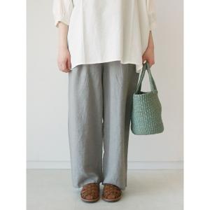 パンツ リネンイージーパンツ レディース