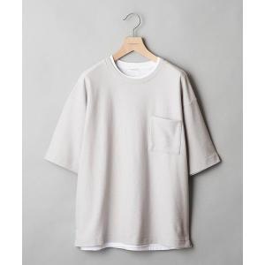 tシャツ Tシャツ 【WEB限定】by レイヤード インレイ カットソー＆ノースリーブ
