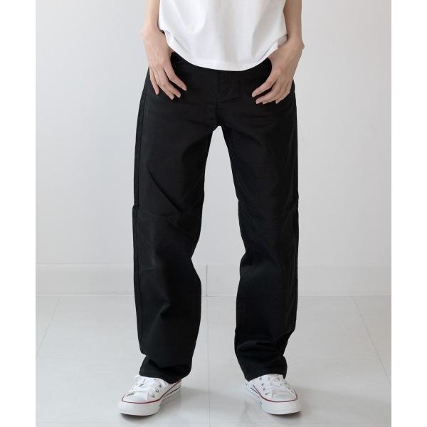 パンツ ベビースキンハイライズストレート レディース