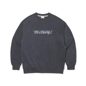 スウェット 「MCnCHIPs」VINTAGE PIGMENT CREWNECK / メッケンチップス ヴィンテージ ピグメント クルーネック｜zozo