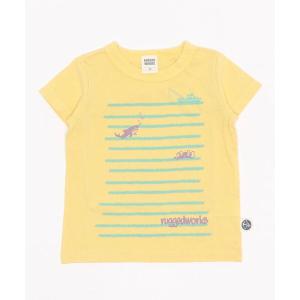 tシャツ Tシャツ キッズ 「made in JAPAN」波ボーダープリント半袖TEE｜ZOZOTOWN Yahoo!店