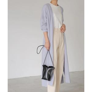 カーディガン UVカット加工 リラックスロングカーディガン