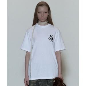 tシャツ Tシャツ レディース FLOCKING SYMBOL LOGO TEE/フロッキングシンボルロゴティーシャツ