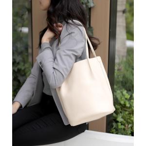 トートバッグ 「2way」「牛革」タックトート丸底バケツバッグ レディース