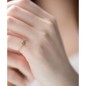 agete（アガット） 指輪 リング 「WEB限定」K10ピンクゴールドピンキー