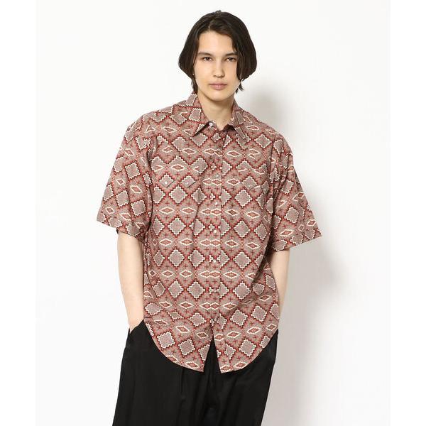 シャツ ROCKMOUNT/ロックマウント　SS NATIVE SHIRT ウエスタンシャツ メンズ