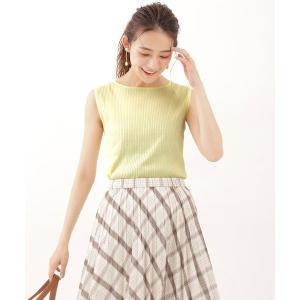ニット 思いきり洗えるニット ボートネックトップス