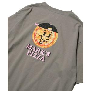 tシャツ Tシャツ WEB限定 Hikaru Matsubara×FREAK'S STORE 別注 刺繍デザイン バックプリントTシャツ/PIZZA