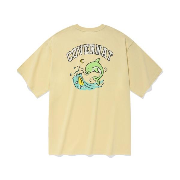 tシャツ Tシャツ メンズ 「COVERNAT」SURFING DOLPHIN TEE / カバーナ...