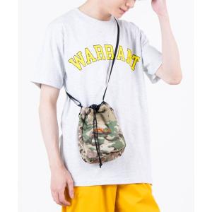 ショルダーバッグ WEGO/ロゴ巾着ミニショルダー メンズ レディース