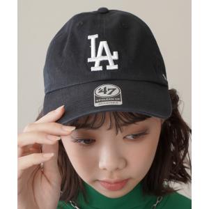 帽子 キャップ レディース 「47 / フォーティーセブン」Los Angeles Dodgers・ロサンゼルス ドジャース チームロゴ刺繍キャップ