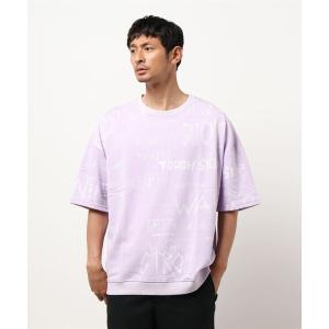 tシャツ Tシャツ メンズ Revo.　ハンドライティングプリント ミニ裏毛ルーズ  Tee｜ZOZOTOWN Yahoo!店