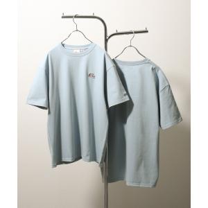 tシャツ Tシャツ  刺繍 プリント イラスト 線画 USコットンユニセックスアソートビックシルエット半袖Tシャツ【リ