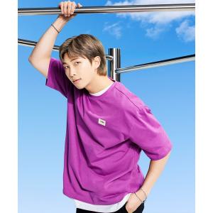 tシャツ Tシャツ ∴【 FILA / フィラ  】 2021SS コレクション  BTS 着用モデル Tシャツ  防弾少年団 FS0136 DWB