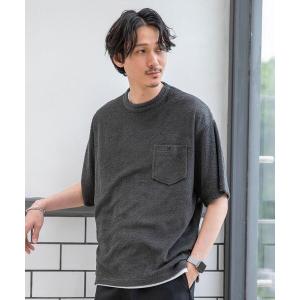 tシャツ Tシャツ パイルリラックスポケットTシャツ