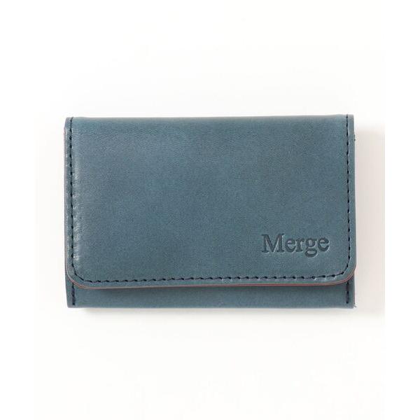 名刺入れ 栃木レザー×ボンデッドレザー大容量名刺入れ メンズ