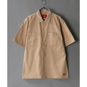 シャツ ブラウス 「Dickies」 ディッキーズ T/Cツイル リラクシング ワークシャツ