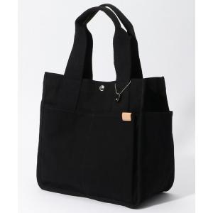 トートバッグ 帆布サイドBIGポケットトートバッグ レディース メンズ