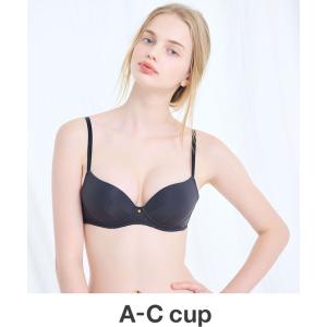 ブラ レディース きれいに盛れるワイヤレスブラBRAGENIC ひびきにくいシンプルタイプ ノンワイヤーブラ A-Ccup｜zozo