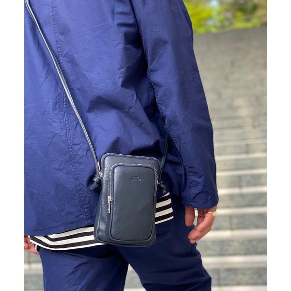 ショルダーバッグ 「FIT」WATERPROOFレザー ミニショルダー SKB-021FT5 メンズ...