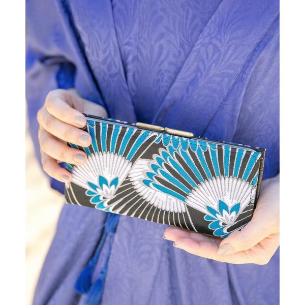 財布 「カヤ」楚々がま口長財布 レディース