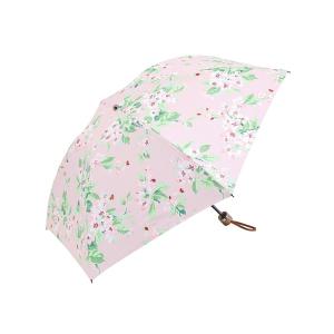 折りたたみ傘 レディース LAURA ASHLEY（ローラアシュレイ) Umbrella short　晴雨兼用　折りたたみ傘　遮光率99.9％