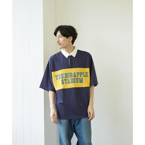 tシャツ 「VIBGYOR BY AS」バイカラープリントラガーシャツ(RE) メンズ レディース