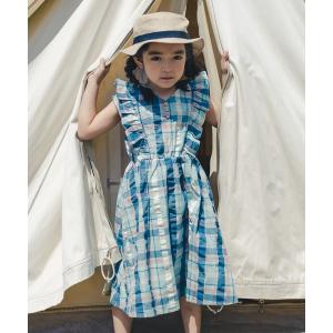 ワンピース 【ペア】マドラスチェックワンピース