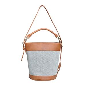 トートバッグ 「seau」キャンバス 2way ワンショルダー バケツバッグ レディース