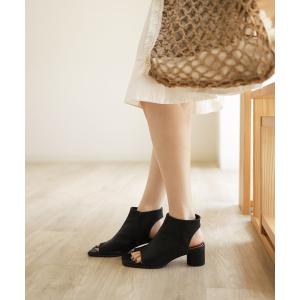 サンダル トゥリングブーツサンダル レディース