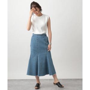 スカート 【CLASSY.別注】デニムマーメイドスカート