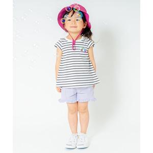 tシャツ Tシャツ 「オーガビッツ 接触冷感」編みモチーフTシャツ