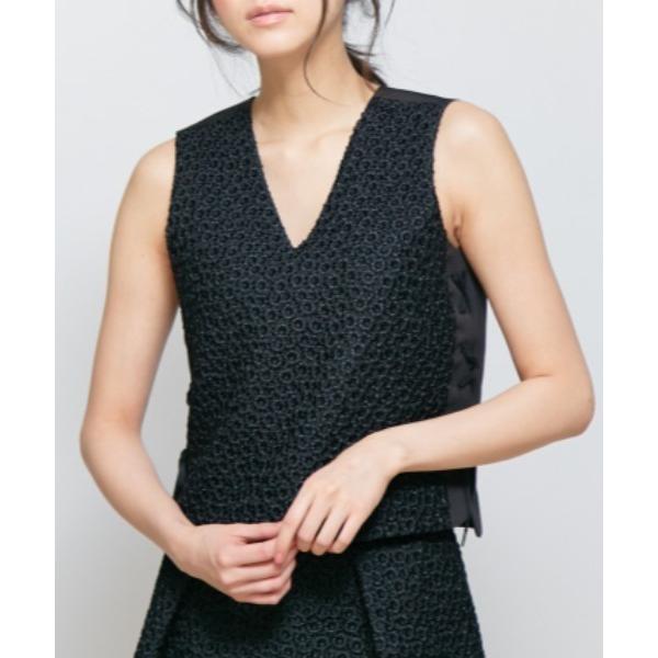 ブラウス シャツ サンガレン刺繍ブラウス レディース