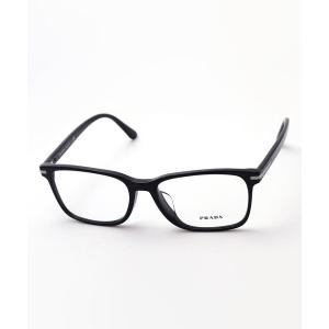 伊達メガネ メガネ 眼鏡 「PRADA/プラダ」スクエア メガネ PR14WVF 1AB1O1 メンズ レディース
