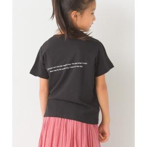 キッズ tシャツ Tシャツ キッズ  綿麻カット 半袖プリントTシャツ｜zozo