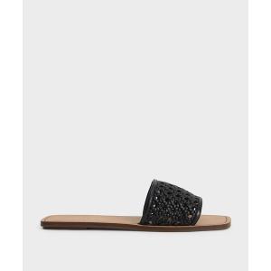 サンダル ウーブンスライド サンダル / Woven Slide Sandals レディース