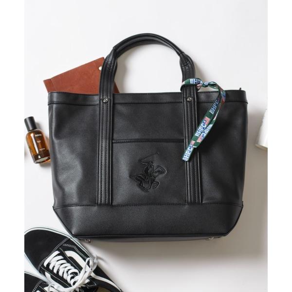 トートバッグ 「BEVERLY HILLS POLO CLUB」ポロPUトートバッグ BH2008N...
