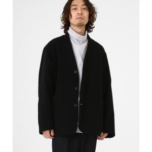 ジャケット ノーカラージャケット marka / マーカ：LAPELLESS JACKETII - soft moleskin -：M21C-07SH0