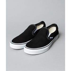 メンズ スリッポン 「 VANS / ヴァンズ 」 「 限定展開 」 CLASSIC SLIP-ON / クラシックスリッポン VN000EYEBLK｜zozo